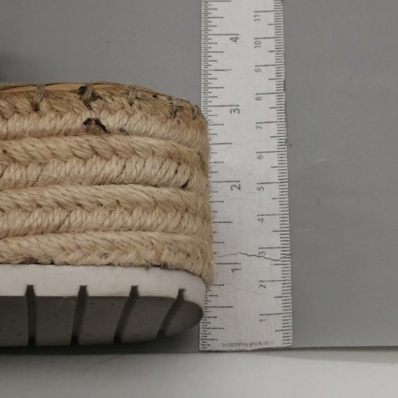 Nine West Womens Sandal Grunner Brown Leopard Print Hook Loop Straps Wedge 9 - Picture 6 of 9